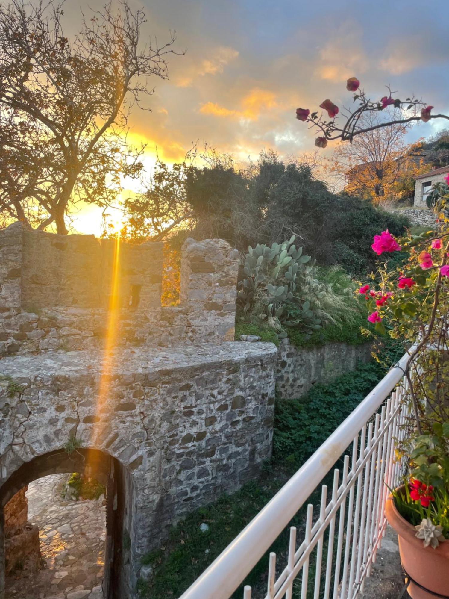 Gasthaus Sideroporta Castle Nafpaktos Exterior foto
