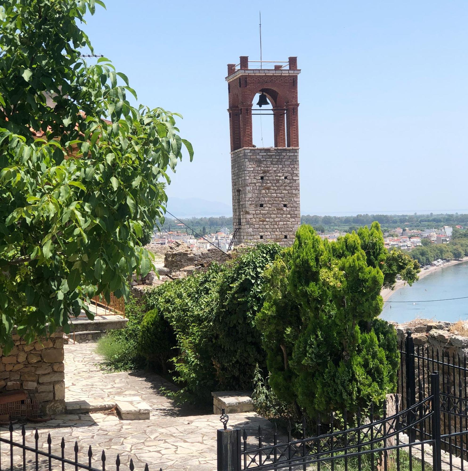 Gasthaus Sideroporta Castle Nafpaktos Exterior foto